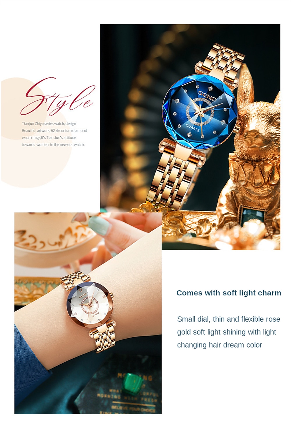 Women Golden & Silver Classic Quartz Watch Female Elegant Clock Luxury Mother's Day Gift Watches Ladies Waterproof Wristwatch 2026 - $31.99 –P9