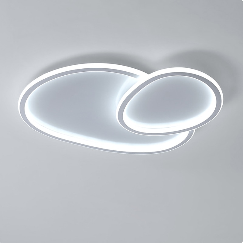 oświetlenie sufitowe led geometryczne kształty światła do montażu podtynkowego metalowa dekoracja sufitu oprawy oświetleniowe, 50 cm oświetlenie sufitowe led okrągła konstrukcja, oprawa oświetleniowa 2025 - $248.39 –P6