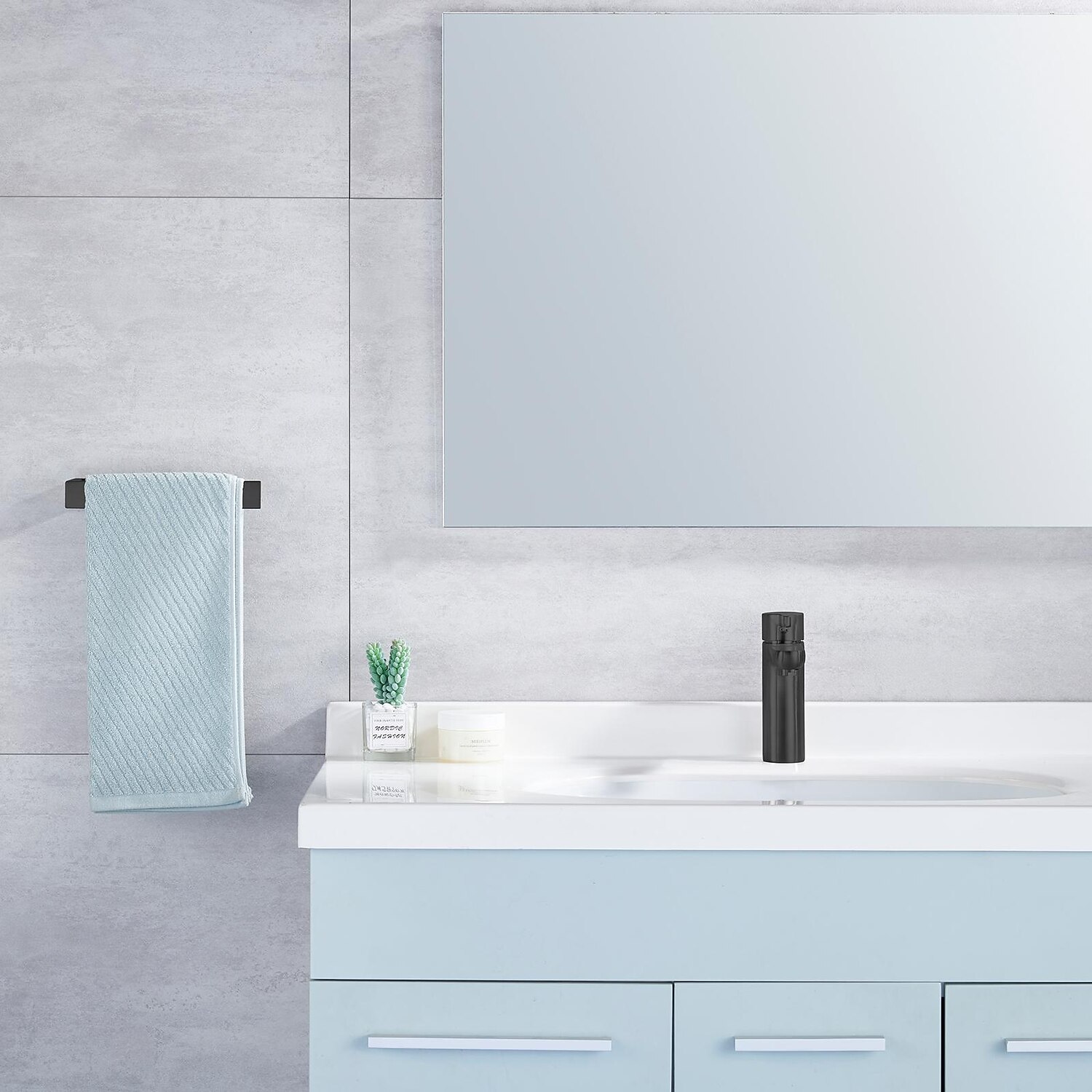 Bathroom Accessory Set 3 Piece Stainless Steel,Wall Mounted Towel Bar,Toilet Paper Holder and Robe Hook,Bathroom Hardware Set(Black/Brushed Nickel) 2025 - $79.99 –P12