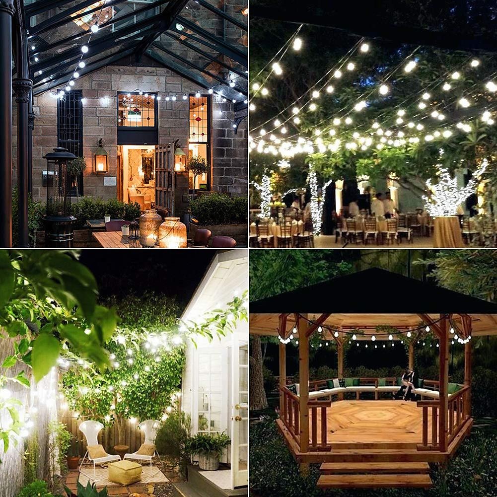 Guirlande lumineuse solaire à LED, 10 m/20 m/30 m/50 m, lumières acryliques étanches pour l'extérieur avec télécommande, plug-in pour les vacances de Noël, les fêtes,&amp;décoration de jardin prise de 2025 ? $30.99 –P5