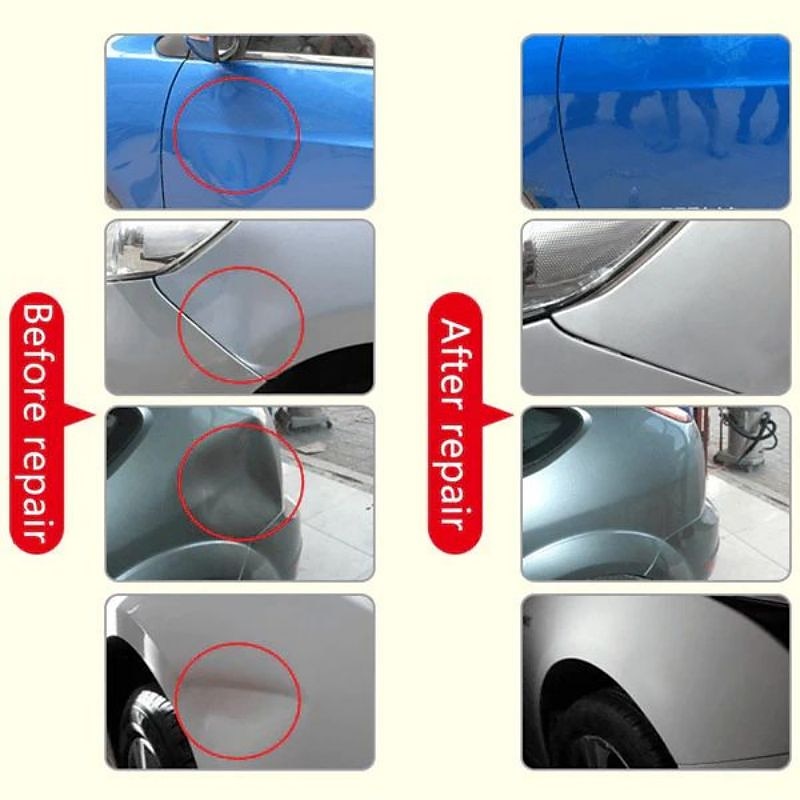 auton lommovedinsarja – maaliton kolhujen korjaustyökalu, rungon lommopoistosarja vedinliuskoineen, matot pienten autovaurioiden korjaamiseen 2025 - $22.99 –P8