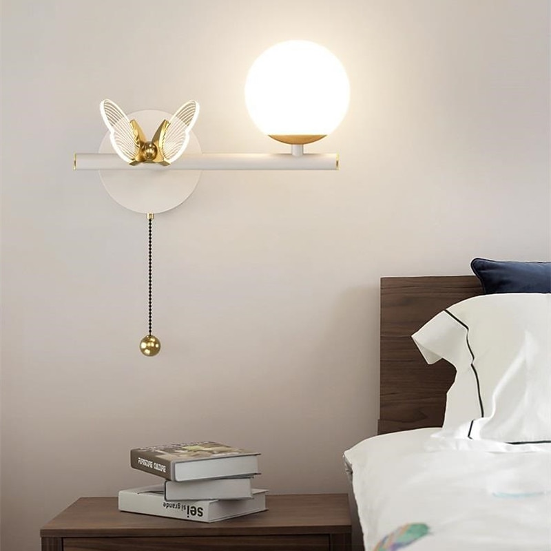Lâmpada de cabeceira quarto corredor varanda lâmpada de parede tipo horizontal com interruptor sala de estar sofá tv fundo lâmpada de parede de 2025 por $199.99 –P11