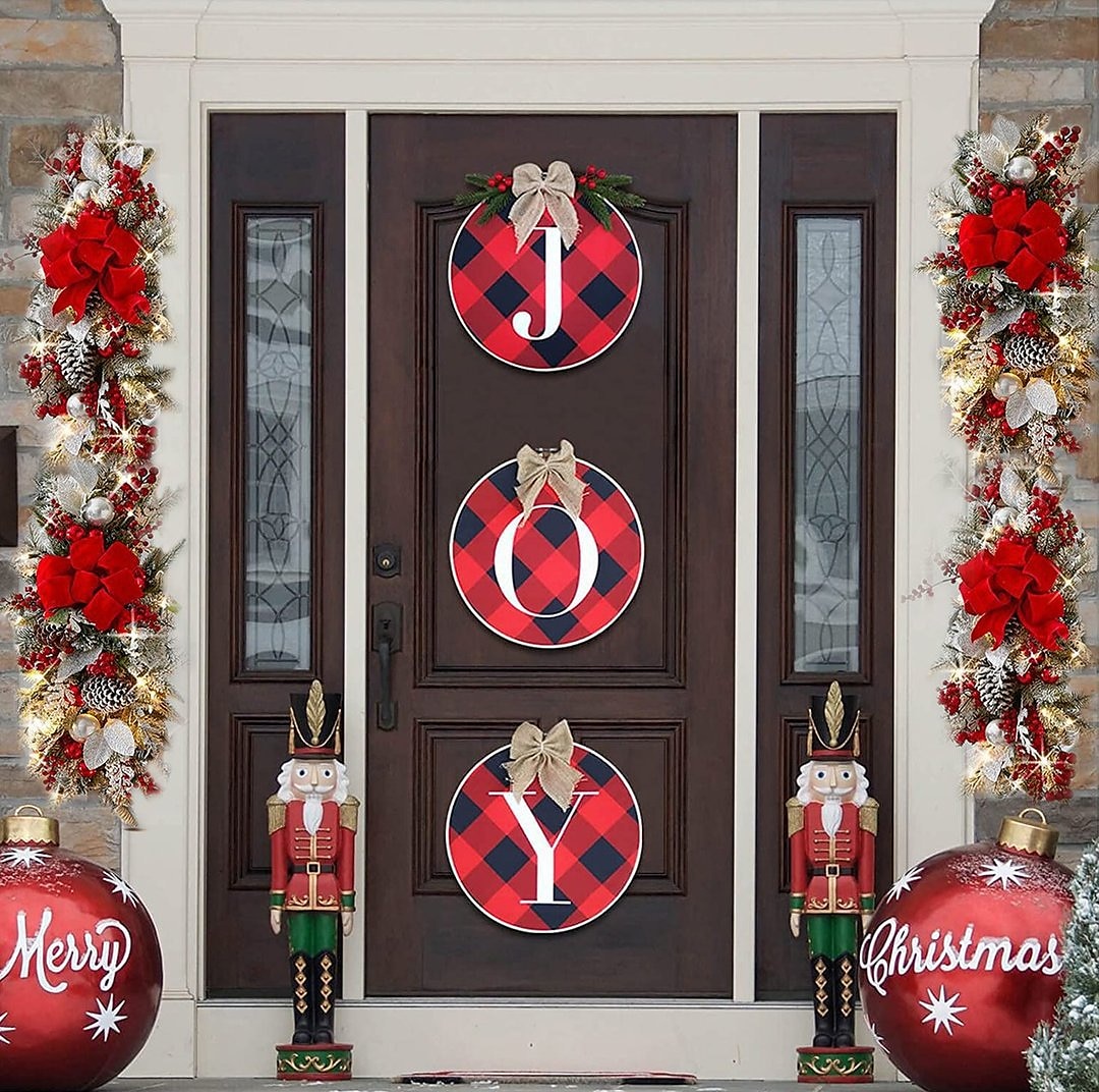 Christmas Decorations Christmas Wreaths Xmas Cordless Prelit Stairway Swag Stairway Swag Teardrop Trim Wreath Rattan Shopping Mall Hotel Outdoor Decorative Door Hanging 2024 - $19.99 –P10