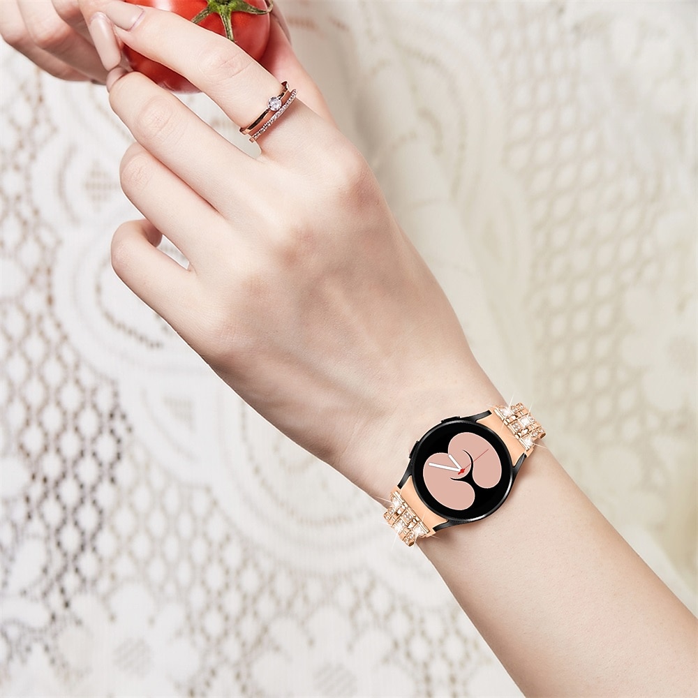 Uita-Band pentru Samsung Watch 7/6/5/4 40/44mm, Galaxy Watch 5 Pro 45mm, Galaxy Watch 4/6 Classic 42/46/43/47mm, Watch 3, Active 2, Gear S2 Aliaj Înlocuire Curea 20mm Brăţară 2026 - $19.99 –P19