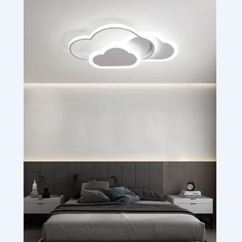 led stropní svítidla barevná stmívatelná do dětského pokoje zapuštěná stropní svítidlo ve tvaru mraků kovové dřevěné svítidlo do dětského pokoje pro kluky dívčí pokoj dětský pokoj 110-220v (17,6") 2025 - $178.99 –P2
