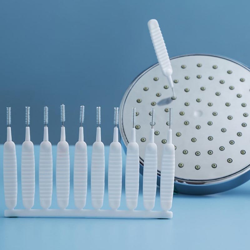 10Pcs Shower Head Hole Cleaning Brush White Small Brush Pore Gap Clean Anti-clogging Nylon for Home Daily Anti-blocking Multifunctional Cleansing Dredge 2025 - $4.99 –P3