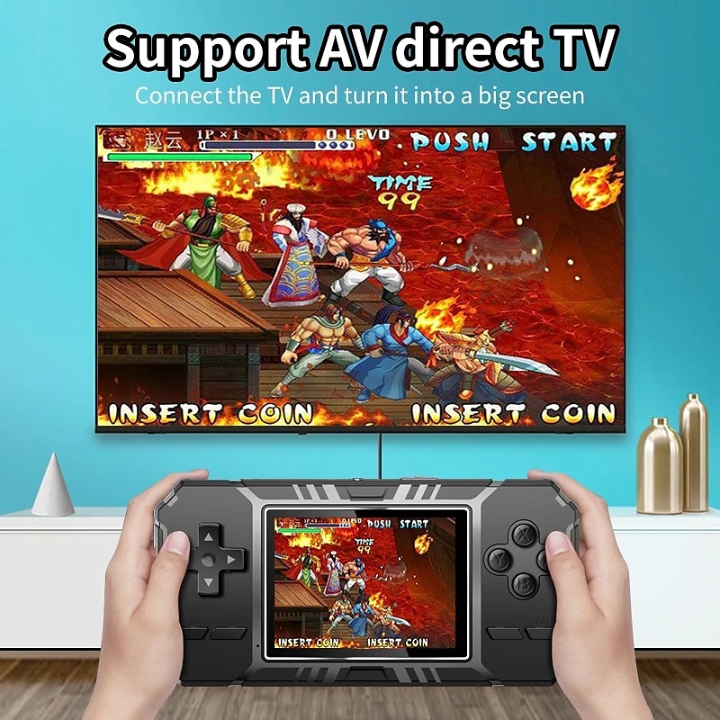 Handheld Retro Game Console,Retro Portable Mini Handheld Game Console 8-Bit 3.0 Inch Color LCD Game Player Built-in 520 Games 2025 - $36.99 –P9