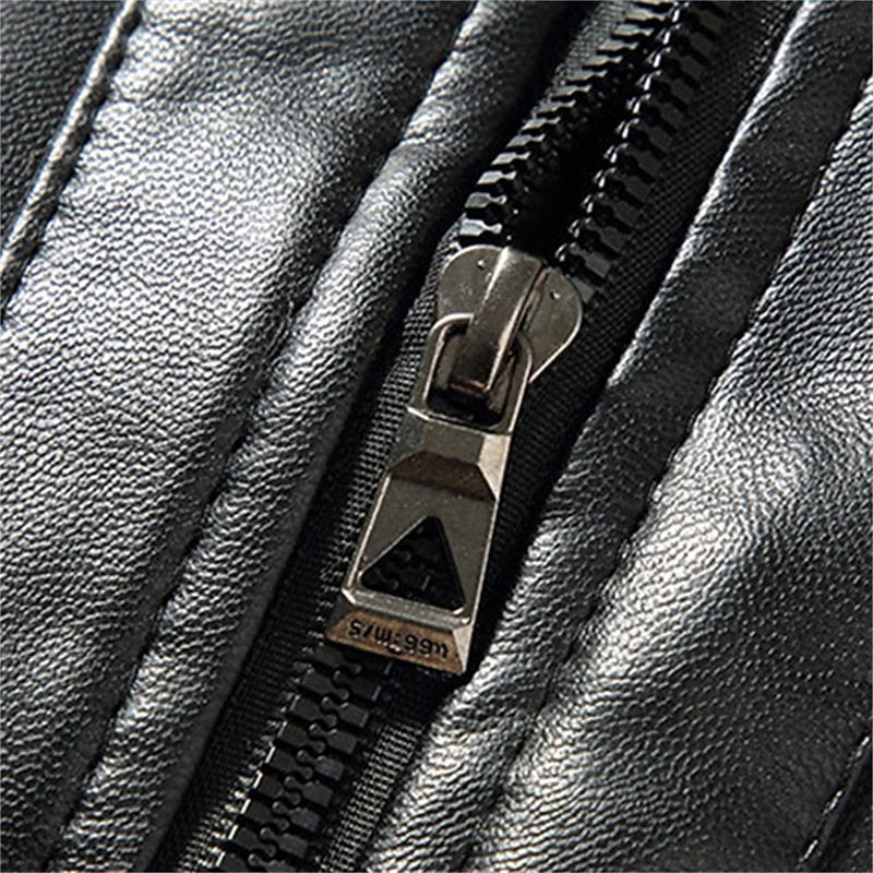 Herre Lærjakker Dagligdagstøy Feriereise Holdbar Fritid / hverdag Lomme Høst Vinter Ensfarget / vanlig farge Komfort Fritid Aftæpning Normal Normal Svart Brun Jakker 2025 - $32.99 –P8