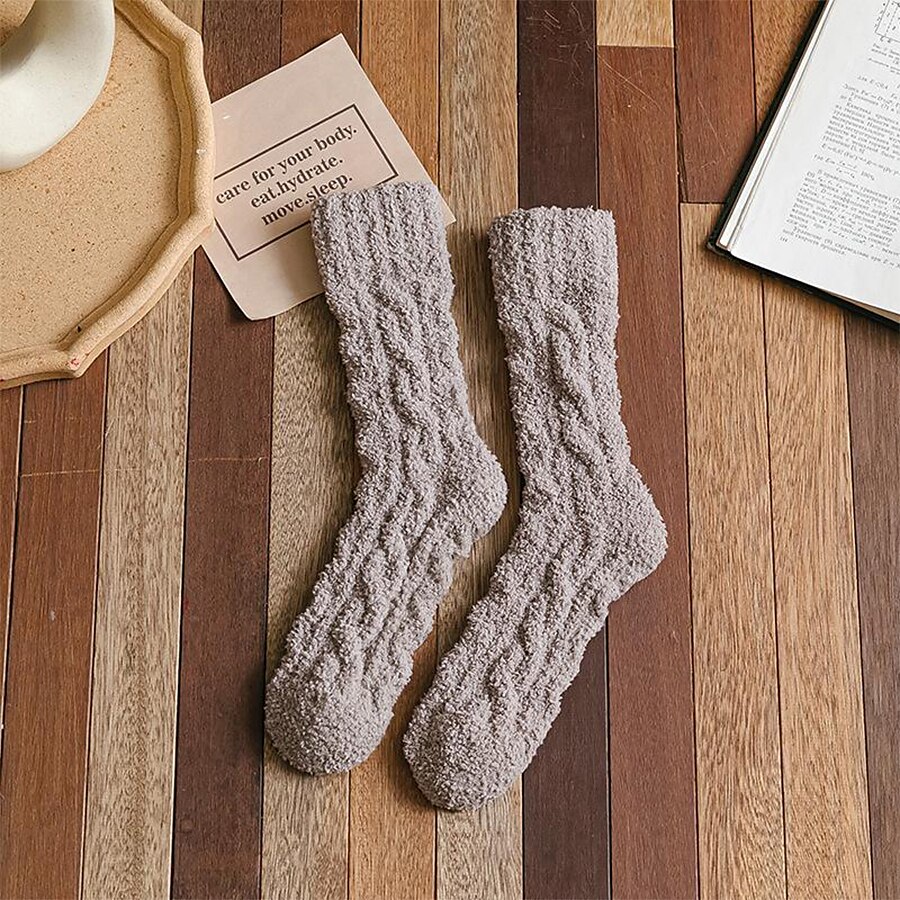 fleece sokker push for kvinner menn, varme myke fluffy sokker tykk kose sokk vinter jule sokker til kvinner 2025 - $13.99 –P5