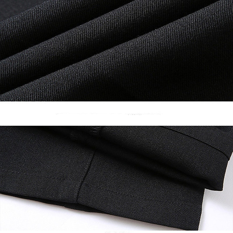 Herren Anzughosen Hose Hosen Chinesisch Chino Tasche Glatt Komfort Atmungsaktiv Hochzeit B¨¹ro Geschäft Schick & Modern Klassisch Schwarz Dunkel Blau Hoher Taillenbund Mikro-elastisch 2026 - $12.49 –P5