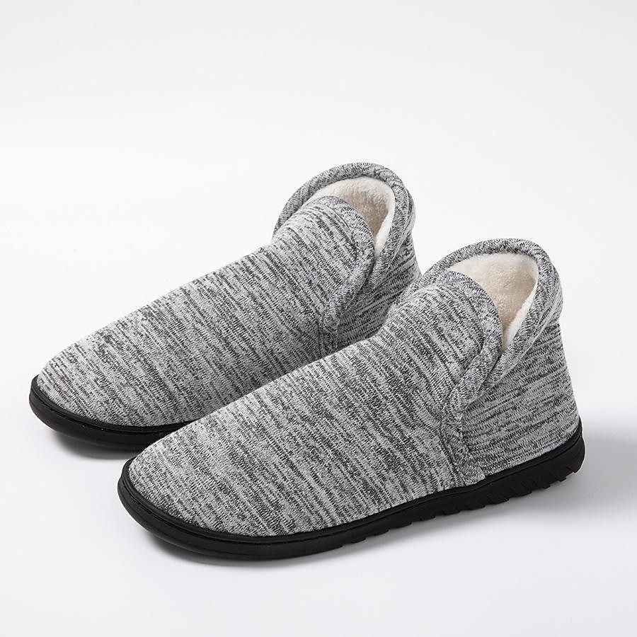 scarpe da casa regolabili con pantofola da uomo per diabetici calde pantofole da casa comode con memory foam, pantofola alla caviglia da esterno per interni con suola in gomma, regali caldi per del 2025 a $31.99 –P2