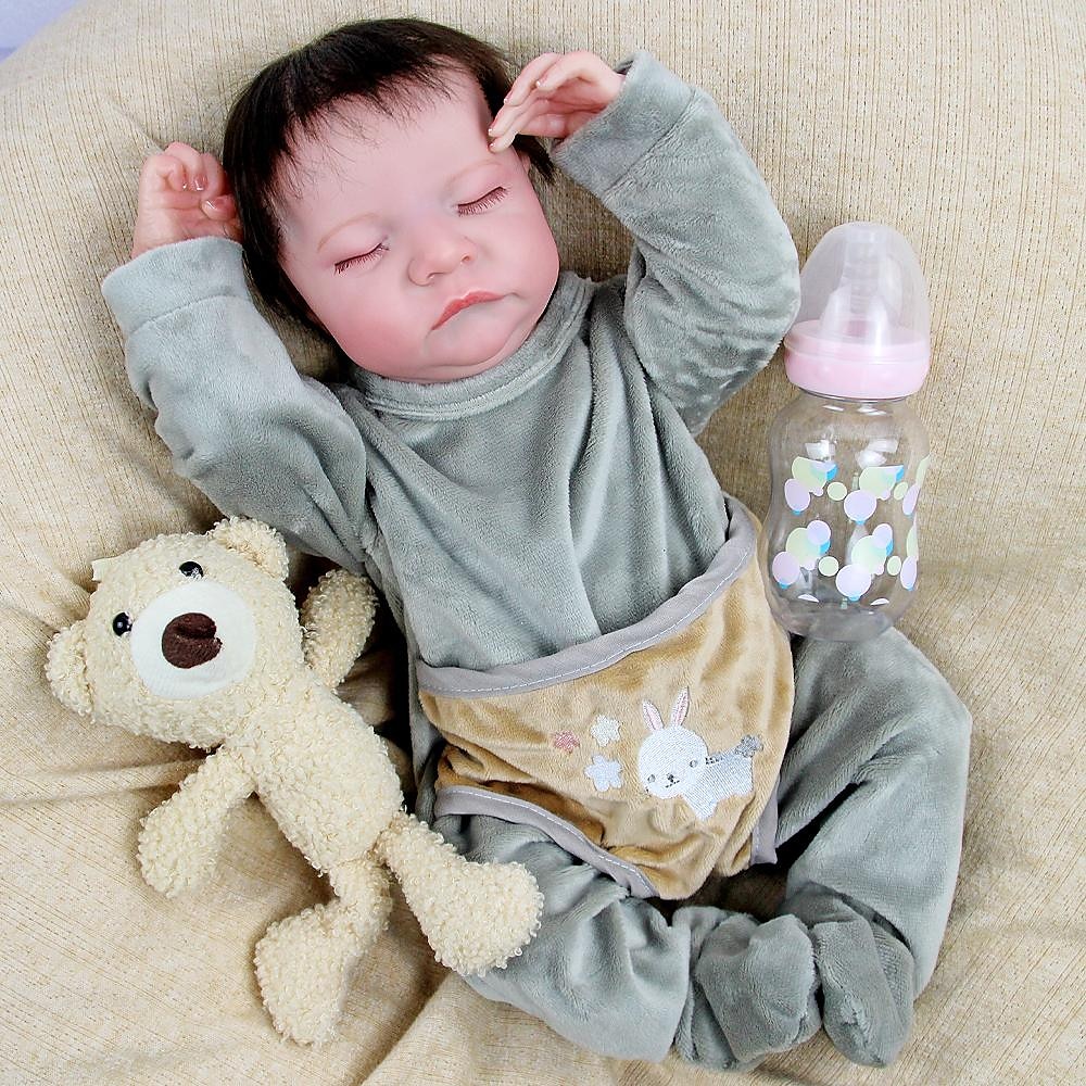 2024年 17 インチ リボーンドール 赤ちゃん＆幼児用おもちゃ リボーン