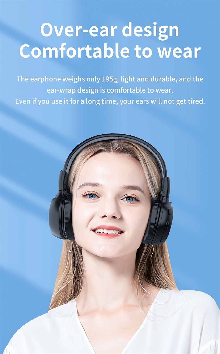 2025年 Zealot B570 ワイヤレスヘッドフォン FMラジオ オーバーイヤー Bluetoothステレオイヤフォンヘッドセット コンピュータ用電話TFカードAUXサポート  コレクション – $29.99 –P7