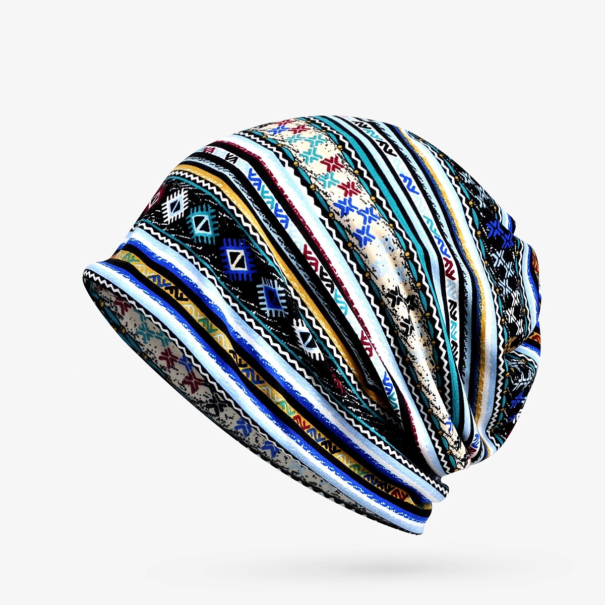 Муж. Шапка-бини и шарф в комплекте Винно-красный Черный Акриловые волокна Трикотаж Два способа использования Спорт и отдых На каждый день на открытом воздухе Дом Повседневные Цветок / Растения 2026 - $9.49 –P6