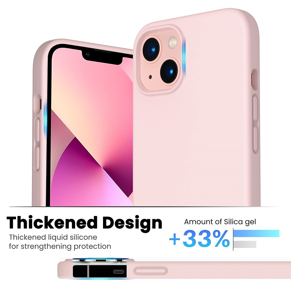 телефон Кейс для Назначение iPhone i16 15 14 Pro Max Plus 13 12 11 Pro Max Mini Жидкий силиконовый чехол Защита от удара Сплошной цвет Силикон 2025 - $10.99 –P12