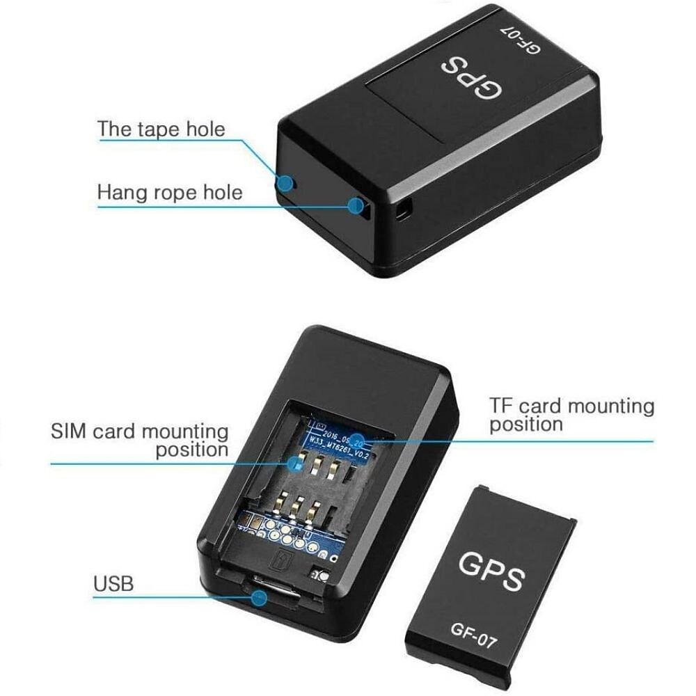 GF-07 Mini GPS Tracker Ultra Mini GPS Long Standby Magnetic SOS Tracking Device GSM SIM GPS Tracker For Vehicle/Car/Person Location Tracker Locator System 2023 - US $8.99 –P7