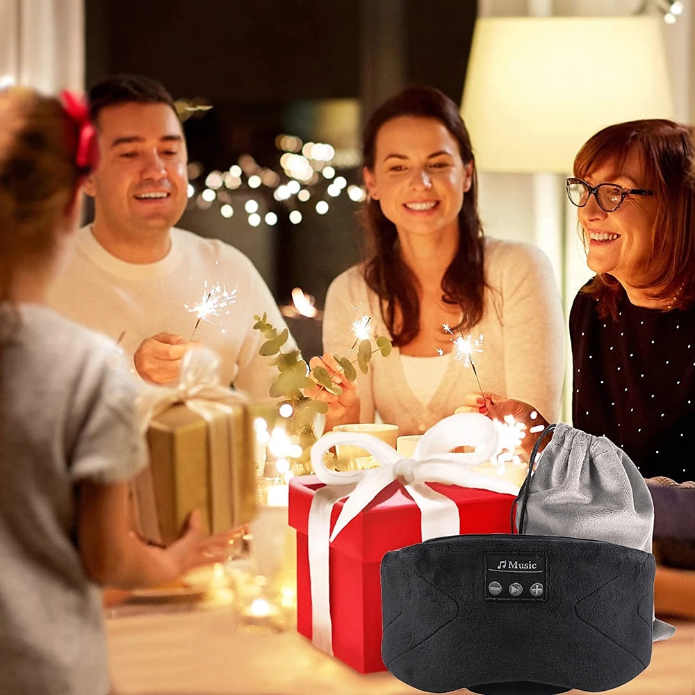 Cuffie da sonno Bluetooth 5.2 mascherina per occhi traspirante e morbida 24 musica di rumore bianco cuffie per dormire mascherina auricolari per chi dorme di lato allenamento corsa insonnia viaggio del 2025 a $25.99 –P1