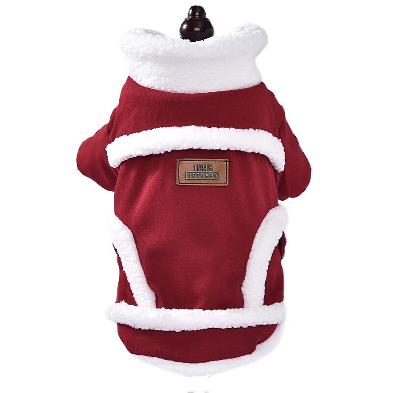 Dog Cat Coat Jacket Vintage Adorable Stylish Leisure Winter Warm Soft Washable Comfortable Outdoor Casual Daily Walking Dog Clothing for Bichon Frise Pomeranian Baby Pet Papillon Small 2025 - $12.49 –P5