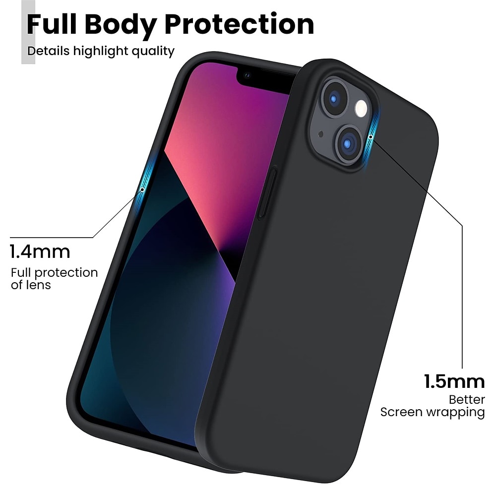 телефон Кейс для Назначение iPhone i16 15 14 Pro Max Plus 13 12 11 Pro Max Mini Жидкий силиконовый чехол Защита от удара Сплошной цвет Силикон 2025 - $10.99 –P4