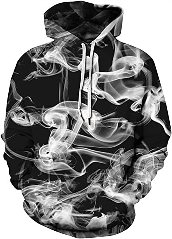Per uomo Felpa con Cappuccio Felpe con cappuccio Felpa Designer Casual Manica Lunga Quotidiano Abbigliamento casual alla moda Bianco e nero WE-1803 Autunno progettista del 2025 a $29.99 –P4