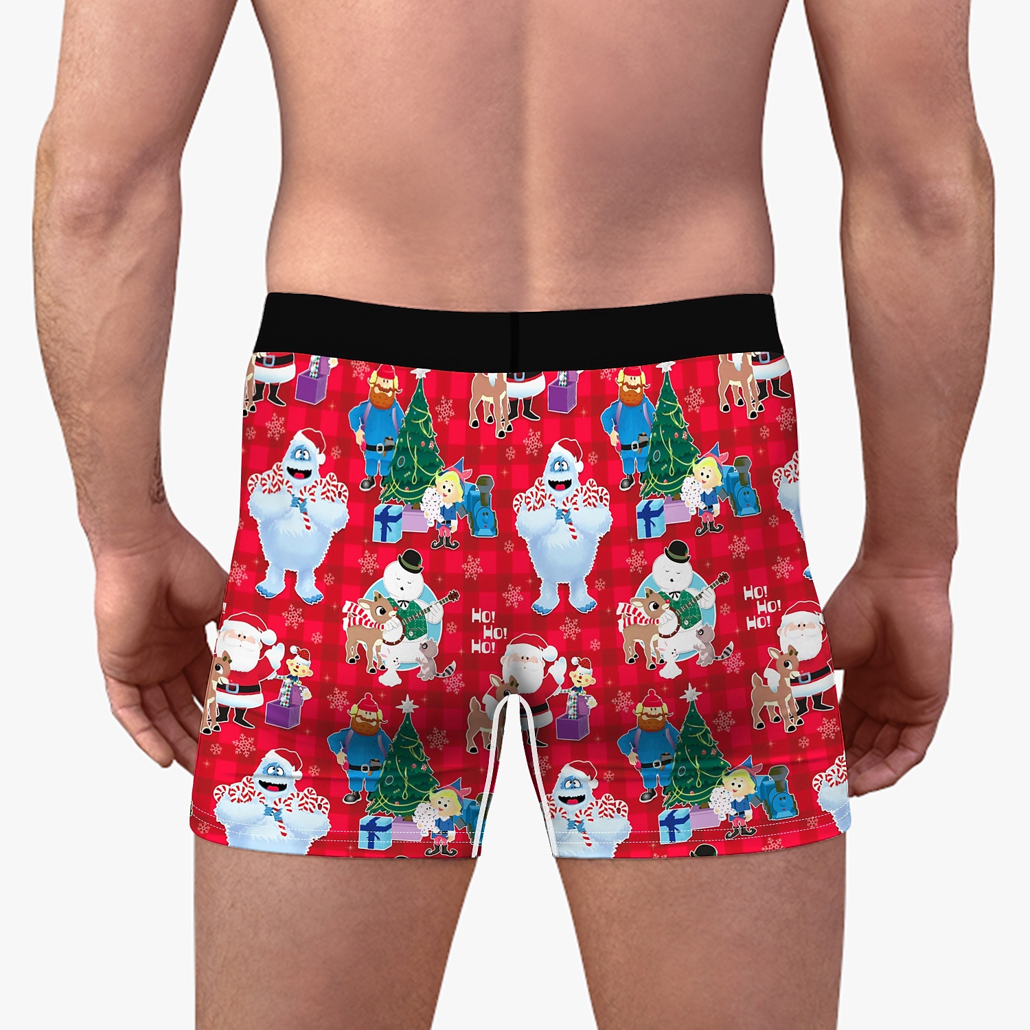 presente de Natal Boxer Curto Roupa Íntima Homens Natal Carnaval Baile de Máscaras Noite de Natal Natal Adulto Festa Natal de 2025 por $6.49 –P5