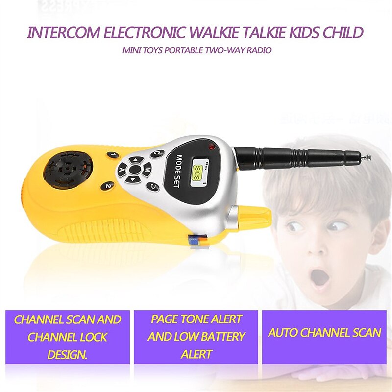 2 pcs Mini walkie talkie kids Radio Retevis Handheld Toys for Children Gift Portable Electronic Two-Way Radio communicator 2025 - $29.99 –P7