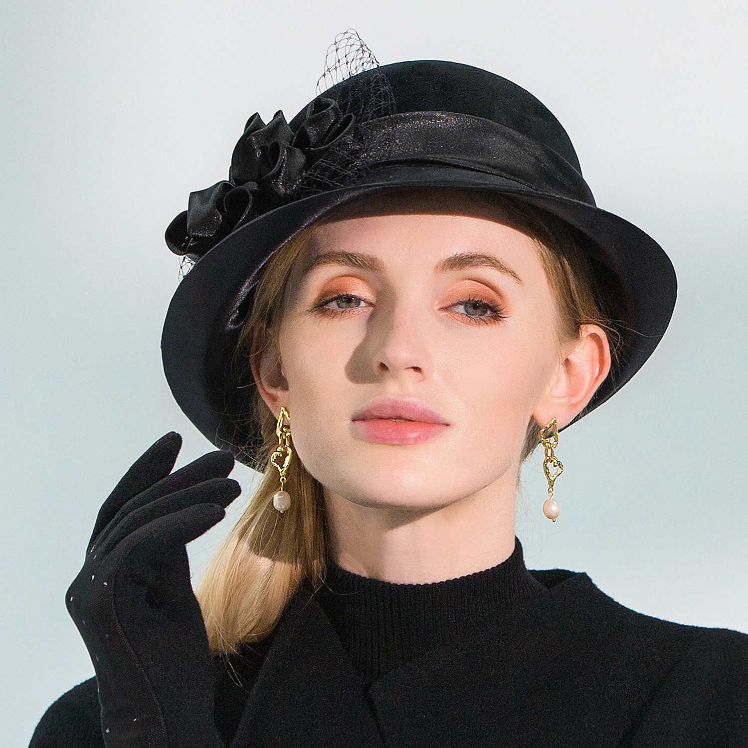 Cappello Vintage Retro Anni '50 Festa di San Valentino per Donne Derby Ascot Festival di Corse Cappello per Adulti Tutte le Stagioni del 2026 a $83.99 –P4