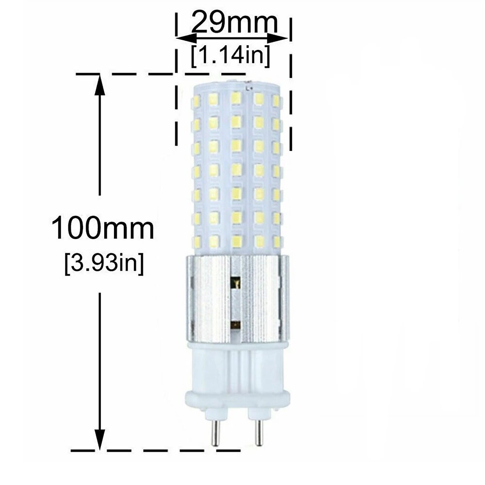 LED Corn Lights Optional 1/2pcs G12 15 W 96LED Beads SMD 2835 1500 lm Warm White Natural White White  Energy Saving and Environment-friendly Bulb  Lighting Source  85-265 V 2025 - $11.49 –P5