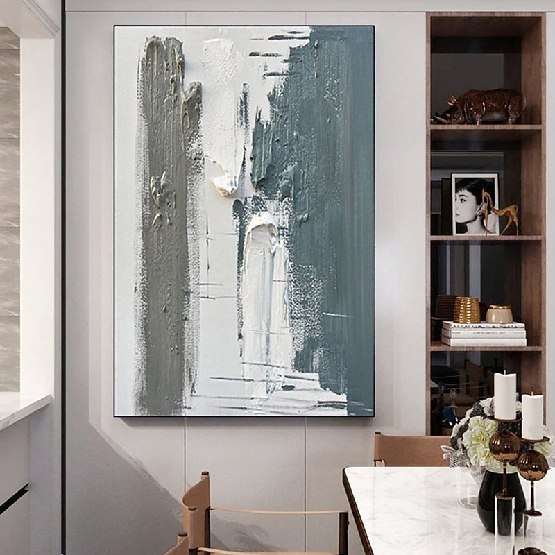 Handgefertigtes Ölgemälde auf Leinwand, Wandkunst, Dekoration, modern, abstrakt, für Wohnkultur, gerollt, rahmenlos, ungedehnt 2026 - $121.99 –P3