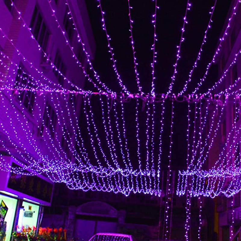 elegantti hääjuhla vastaanotto led-ikkuna verho valot 3x3m &amp; 6x3m, 600 lediä, twinkle star jouluvalot kotiin, puutarhaan, sisä/ulko eu/us/uk pistoke 2025 - $20.99 –P17