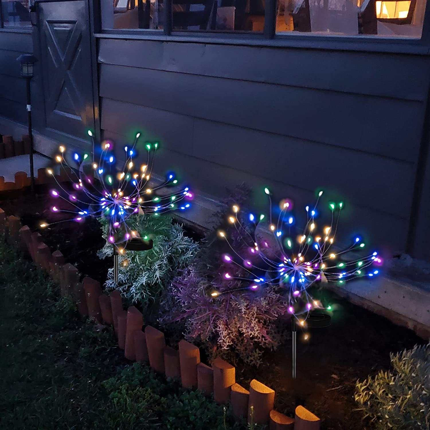 Luci Solari Da Giardino A Fiamma - 8 Pezzi, IP65 Impermeabili, Effetto Fiamma Tremolante LED - Foto 11