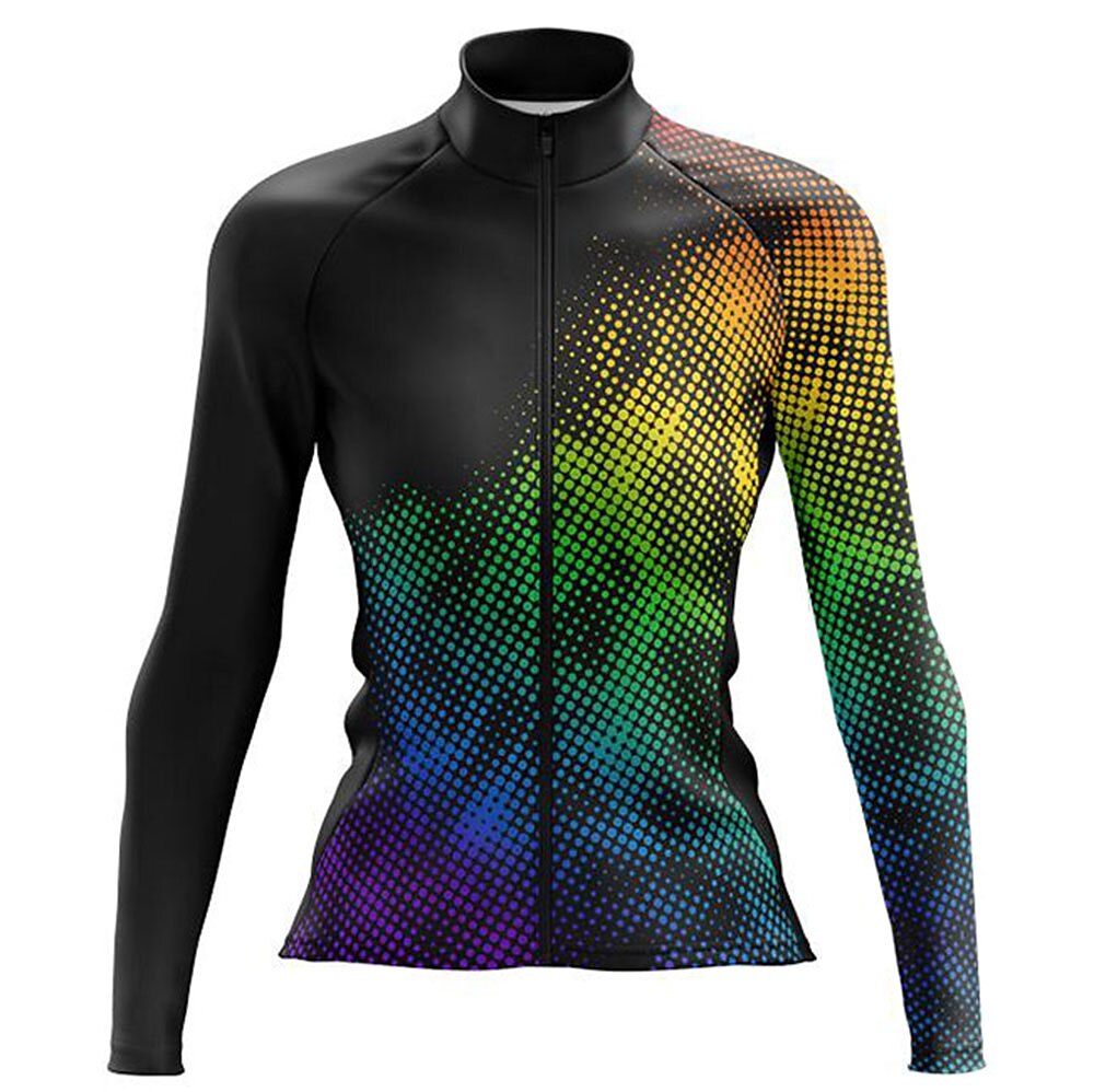 Mulheres Camisa para Ciclismo Poá Manga Longa Moto Camisa / Roupas Para Esporte Blusas com 3 bolsos traseiros Ciclismo de Montanha Ciclismo de Estrada Secagem Rápida Tiras Refletoras Bolso Traseiro de 2026 por $34.99 –P7