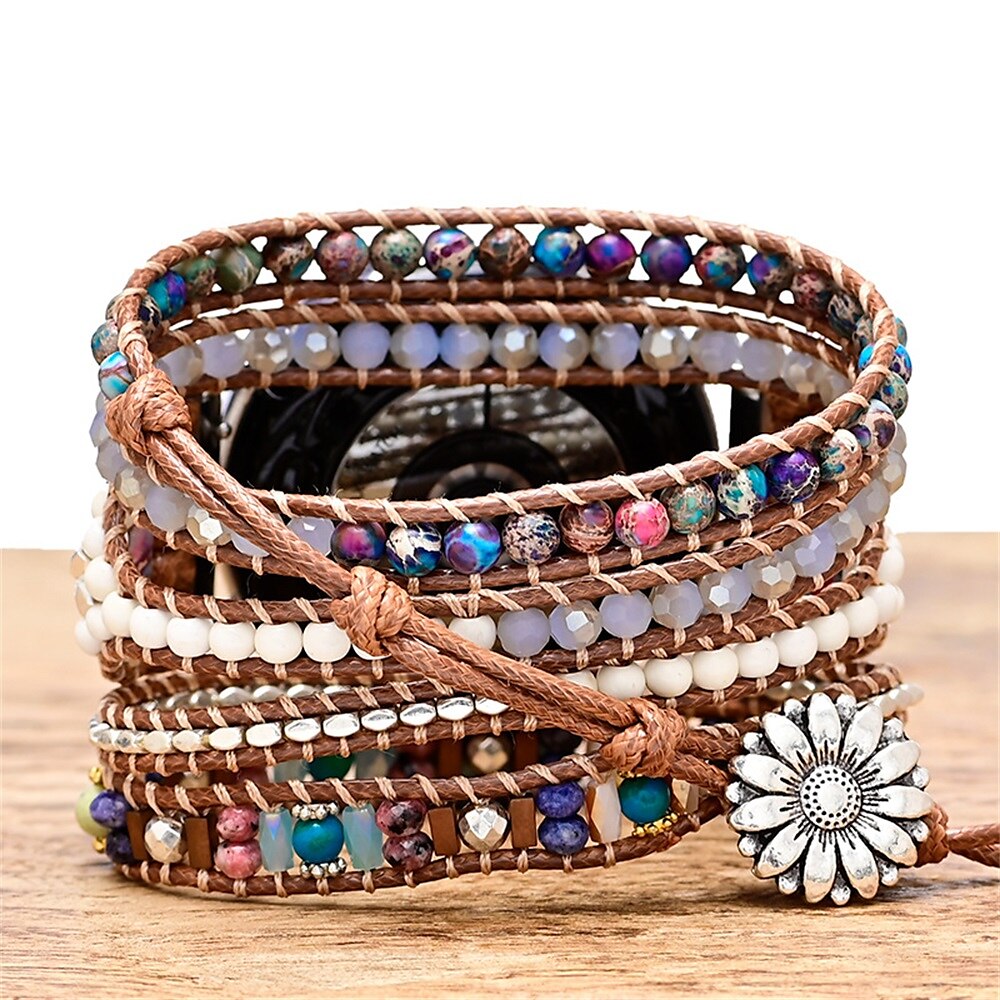 Watch Band for Samsung Galaxy Watch 5 40/44mm Watch 4 Classic 42/46mm Watch 4 40/44mm Watch 3 45mm Watch 46mm Fabric Replacement  Strap Handmade Multilayer Braided Jewelry Bracelet Wristband 2025 - $29.99 –P3