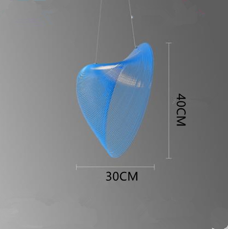 led pendel akryl metall malt finish 30cm nordisk minimalistisk design justerbar personlighet stue spisestue soverom tre led lysekrone hjemmeinnredning 2025 - $349.99 –P5