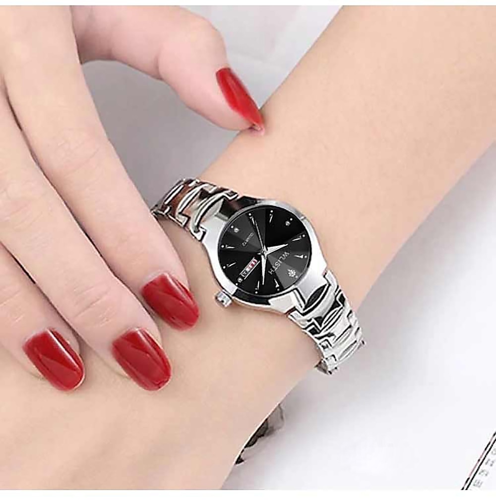 Montre Montres à quartz pour Femme Analogique - Digitale Numérique Quartz Tendance Mode Luxe Imperméable Calendrier Lumineux Métal Alliage / Noctilumineux de 2025 ? $16.99 –P6