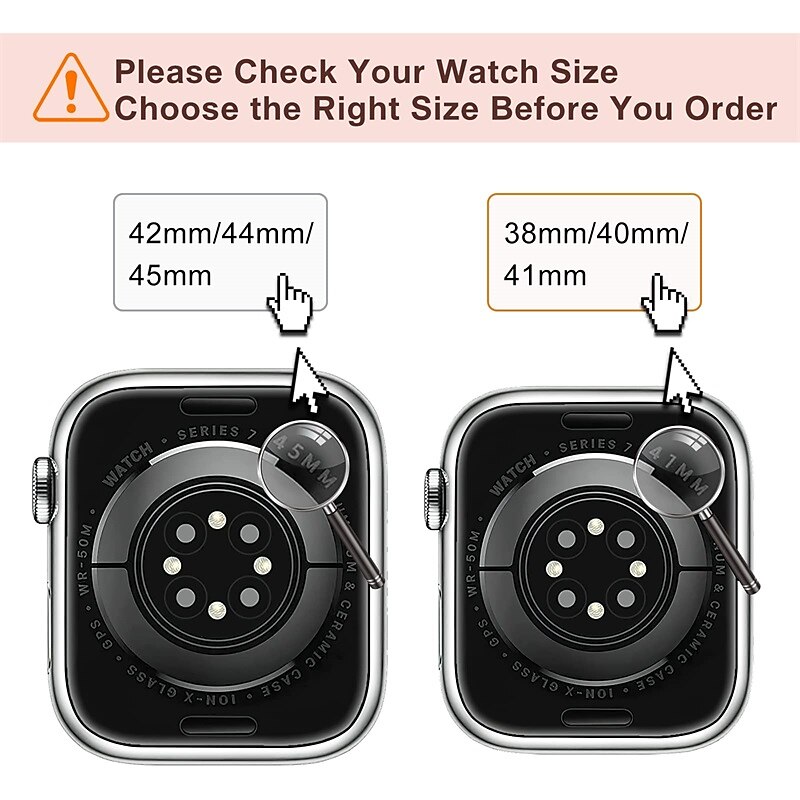[1+2Pack] Jewelry Bracelet Compatible with Apple Watch band 38mm 40mm 41mm 42mm 44mm 45mm 49mm with Case Bling Diamond Rhinestone Strap Replacement Wristband for iwatch Series Ultra 8 7 6 5 4 3 2 1 SE 2025 - $25.99 –P2