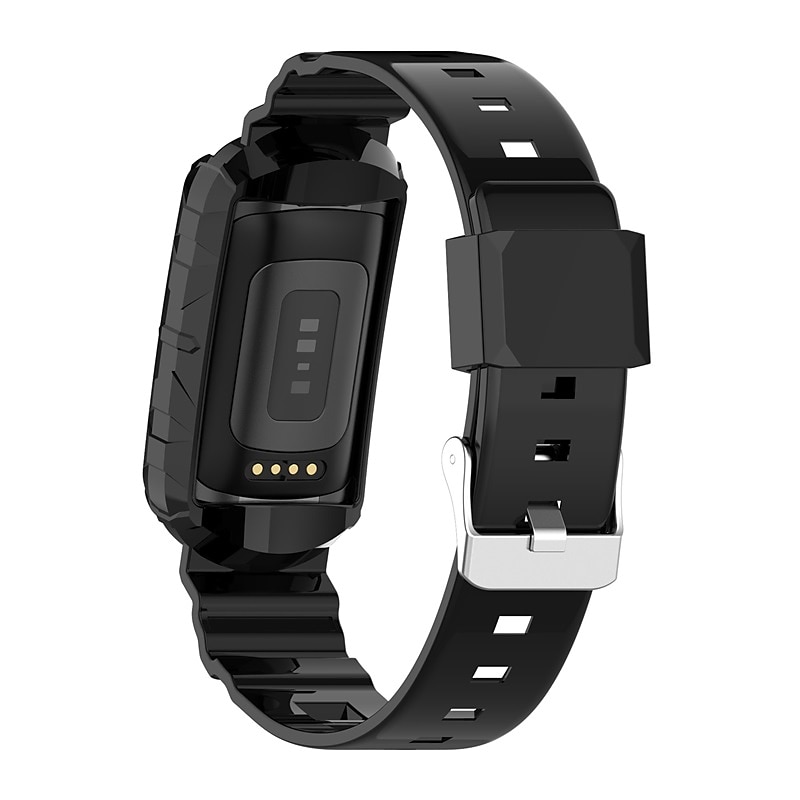 Smart Watch Band Kompatibilis valamivel FitBit Charge 4 / Charge 3 / Charge 3 SE Charge 5 Szilikon Okos óra Szíj Vízálló Állítható Légáteresztő Sportszíj Csere Karszalag 2025 - $12.99 –P8