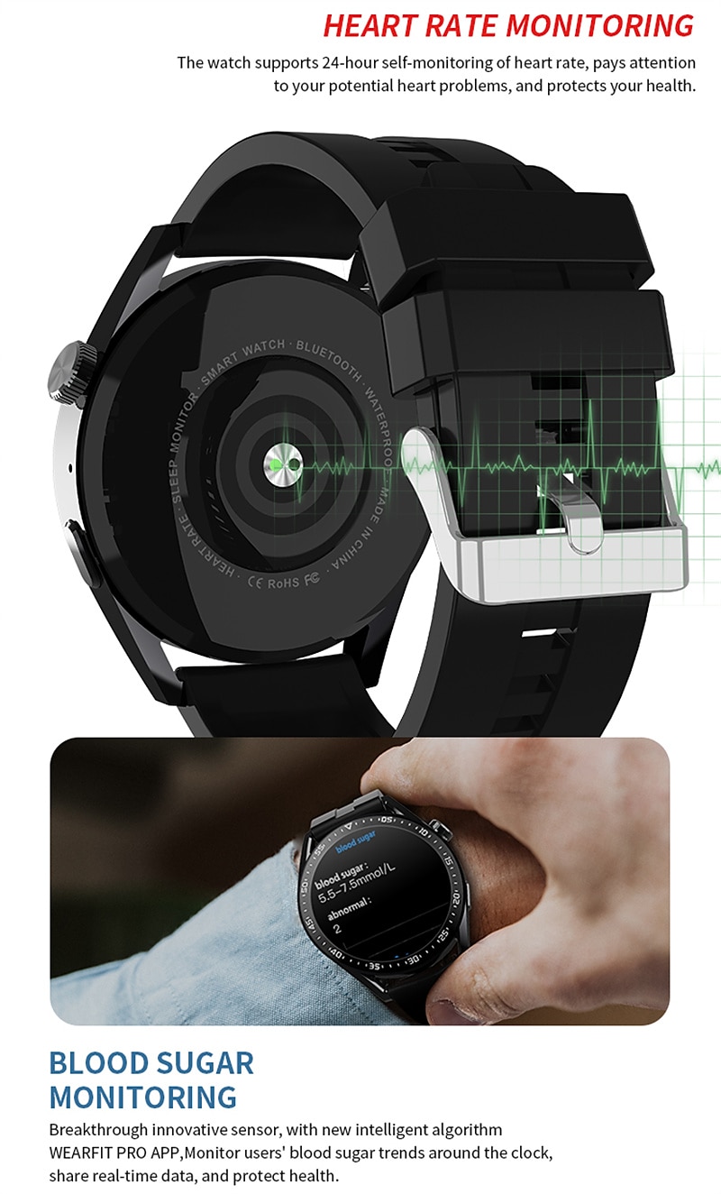 HW28 Slimme horloge 1.39 inch(es) Smart horloge Bluetooth Stappenteller Gespreksherinnering Activiteitentracker Compatibel met: Android iOS Heren Lange stand-by Handsfree bellen Waterbestendig IP 67 2025 - $59.99 –P6
