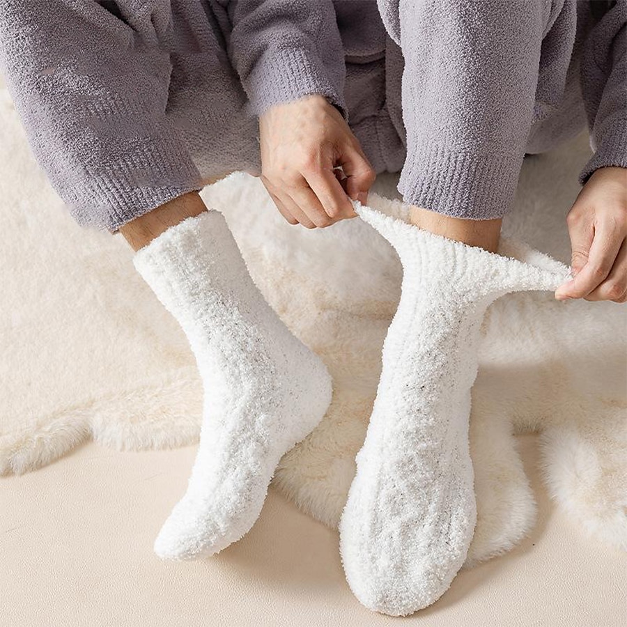 fleece sokker push for kvinner menn, varme myke fluffy sokker tykk kose sokk vinter jule sokker til kvinner 2025 - $13.99 –P2