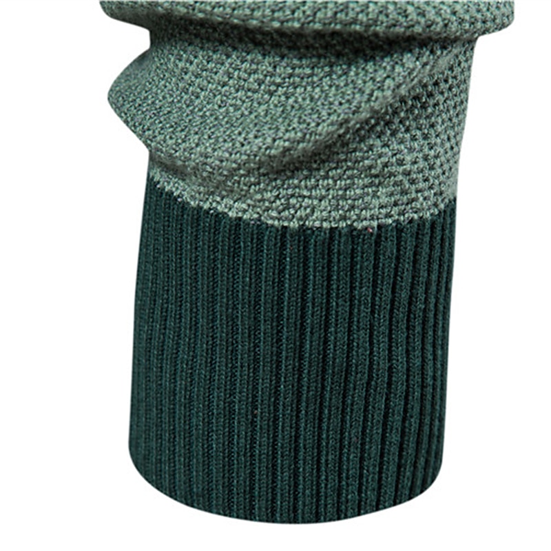 Herren Pullover Gerippt Stricken Strick Farbblock Rundhalsausschnitt warm halten Moderne zeitgenössische Geschäft Freizeitskleidung Bekleidung Herbst Winter Dunkelmarine Braun M L XL 2025 - $42.99 –P6