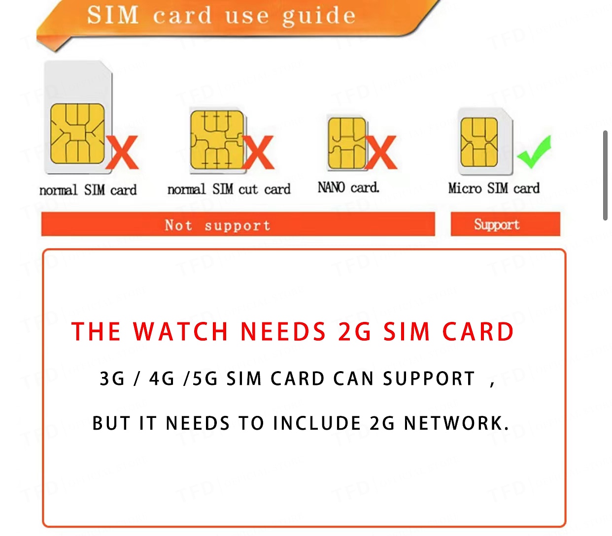 2025年 キッズスマートウォッチ sim カード通話電話スマートウォッチ子供のための sos 写真防水カメラポンド位置トラッカー ios アンドロイド コレクション – $25.99 –P1