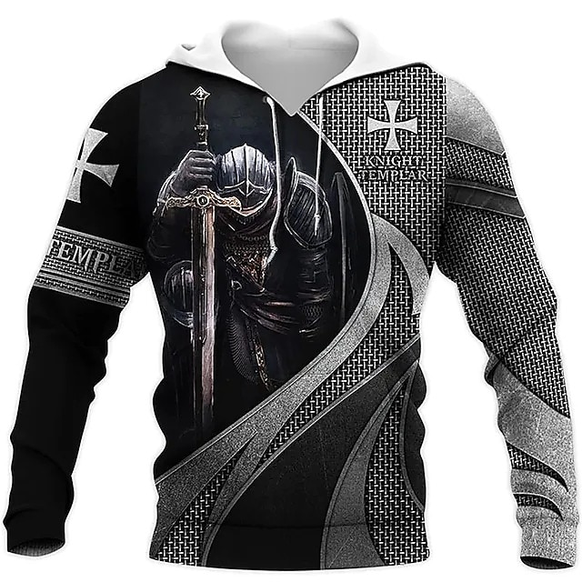 Wishine sudaderas con capucha unisex impresión digital 3d película de terror payaso sudadera pulóver top negro xl tops de calavera 2025 - $29.99 –P5