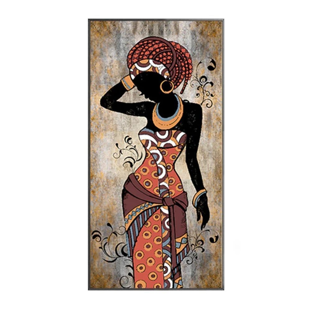 1 Panel People Prints African Women Wall Art Modern Picture Home Decor Wall Hanging Gift Rolled Canvas Unframed Unstretched 2025 - $18.49 –P10