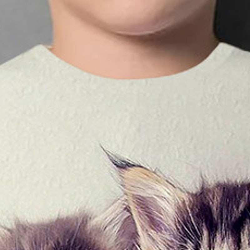 Lapset Poikien T-paita Tee Eläin Kissa Lyhythihainen Crewneck Lasten toppi Kausaliteetti 3D-tulostus Ihana Päivittäin Kesä Musta 3-12 vuotta 2025 - $11.99 –P8
