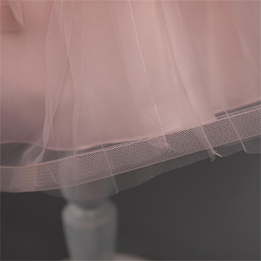 Tout-petit Fille Robe de Soirée Couleur Unie Sans manches Performance Mariage Noeud de cravate Adorable Princesse Polyester Mi-long Robe en Tulle Été Printemps 3-7 Ans Multicouleur Blanche Champagne de 2025 ? $50.99 –P5