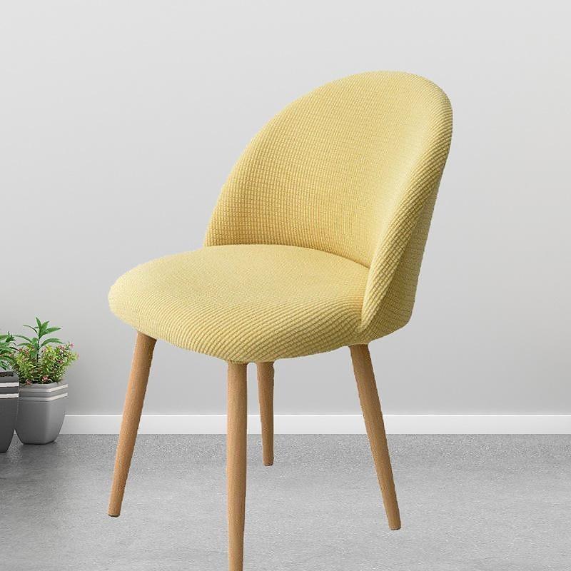 Stretch Dining Chair Cover Green Chair Seat Slipcover Velvet Elastic For Dining Party Hotel Wedding Soft Washable 2025 - $12.49 –P2