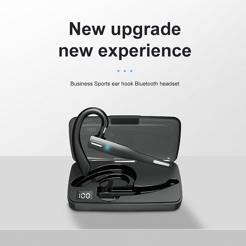 Fone de Ouvido YYK525 Bluetooth Sem Fio Compatível Fone de Ouvido de Negócios Handsfree Mini Embutido com Microfone para Condução de Carro de 2025 por $21.99 –P1