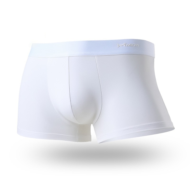 Herren 1 Packung Unterwäsche Grundlegendes Höschen Unterwäsche Boxer Slip Polyester Antibakteriell Auslaufsicher Buchstabe Mittlere Taillenlinie Schwarz Weiß 2025 - $6.49 –P1