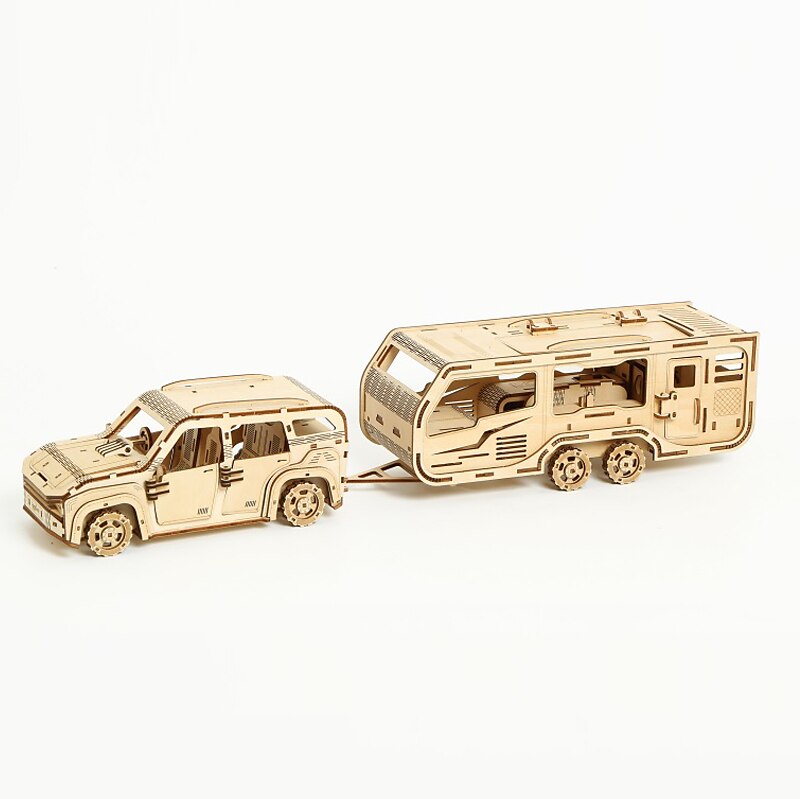 3D dřevěné puzzle kutilský model rv puzzle hračka dárek pro dospělé a dospívající festival / dárek k narozeninám 2025 - $83.99 –P1