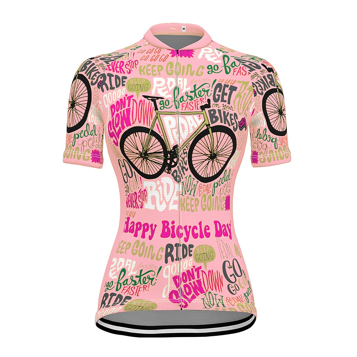 Mujer Maillot de Ciclismo Graphic Estampado Letra y Número Manga Corta Bicicleta Maillot Camiseta con 3 bolsillos traseros MTB Bicicleta Montaña Ciclismo Carretera Secado rápido Suave Bandas 2026 - $29.99 –P10